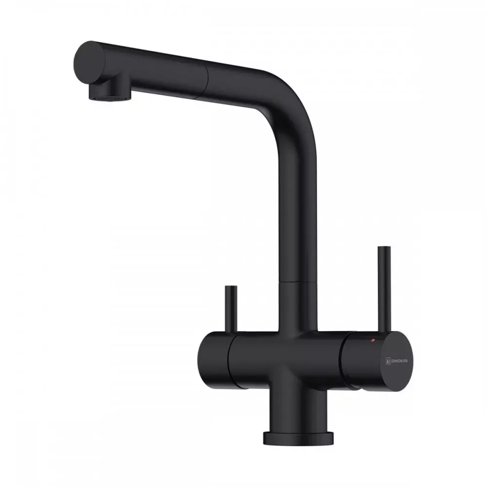 Фото Смеситель для кухни Omoikiri Takamatsu-S-GB латунь/графит