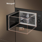 Превью картинка Печь микроволновая встраиваемая Weissgauff BMWO-256 #11