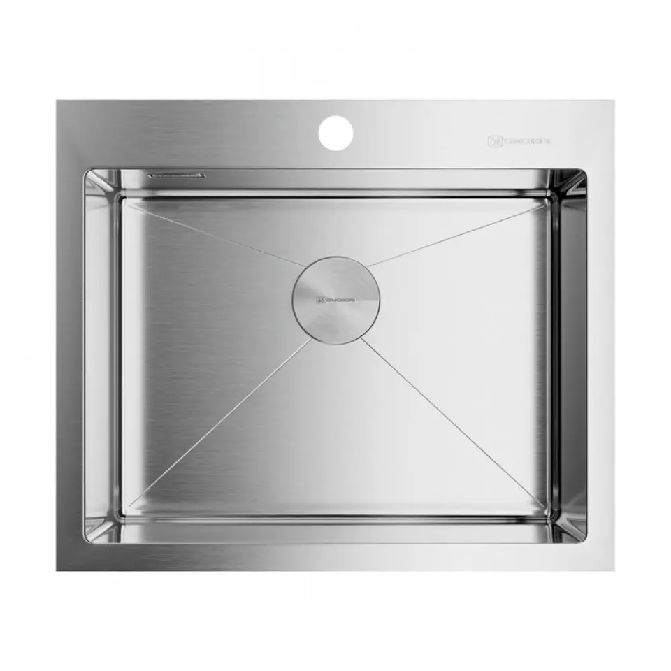 Фото Металлическая мойка Omoikiri Akisame 59-IN нерж. сталь/нержавеющая сталь