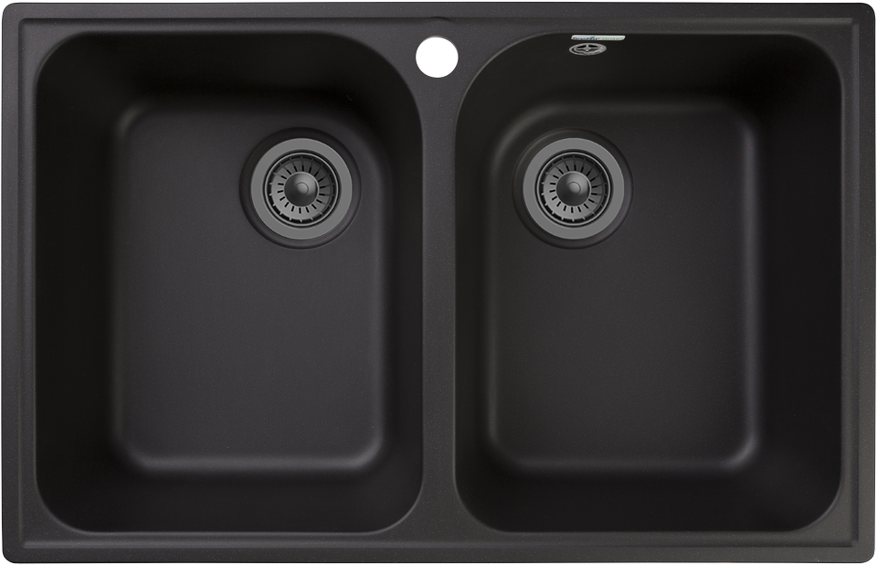 Фото Кварцевая мойка GranFest GF-QUARZ 15 Черный