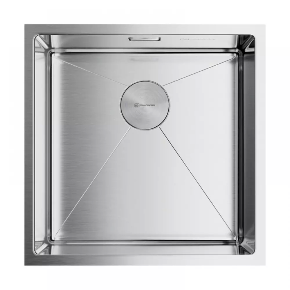 Фото Металлическая мойка Omoikiri Taki 44-U/IF-IN нерж. сталь/нержавеющая сталь