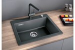 Превью картинка Гранитная мойка Blanсo PALONA 6 керамика PuraPlus черный #3