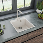 Превью картинка Кварцевая мойка Maunfeld MFQS-460W #2