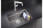 Превью картинка Гранитная мойка Blanсo ETAGON 500-U SILGRANIT PuraDur темная скала #4