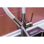 Превью картинка Смеситель для кухни Omoikiri Yatomi-BN латунь/нержавеющая сталь #5