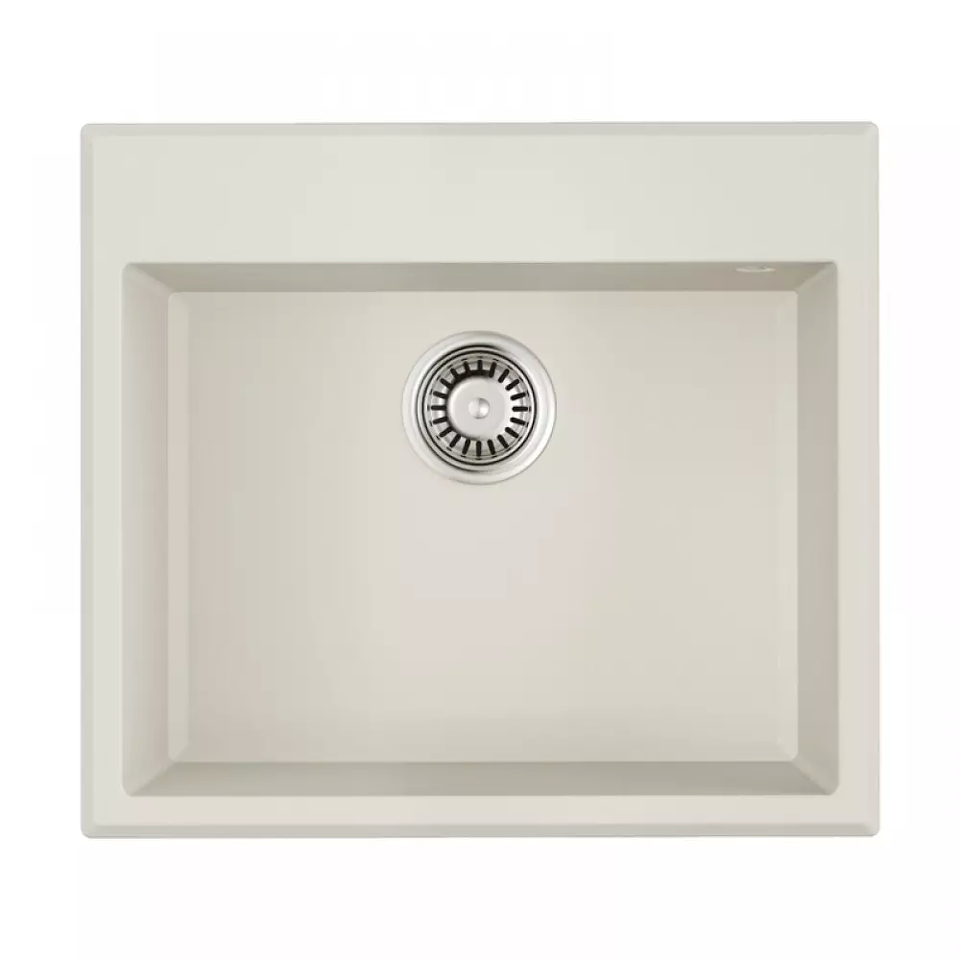 Фото Гранитная мойка Omoikiri Tedori 57-WH Tetogranit/белый