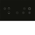 Превью картинка Электрическая варочная панель домино Lex EVH 321 BL панель стеклокерамическая электрическая #4