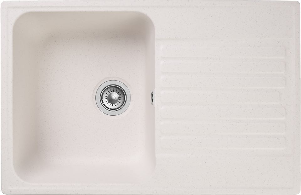 Фото Кварцевая мойка GranFest GF-QUARZ 78 Белый