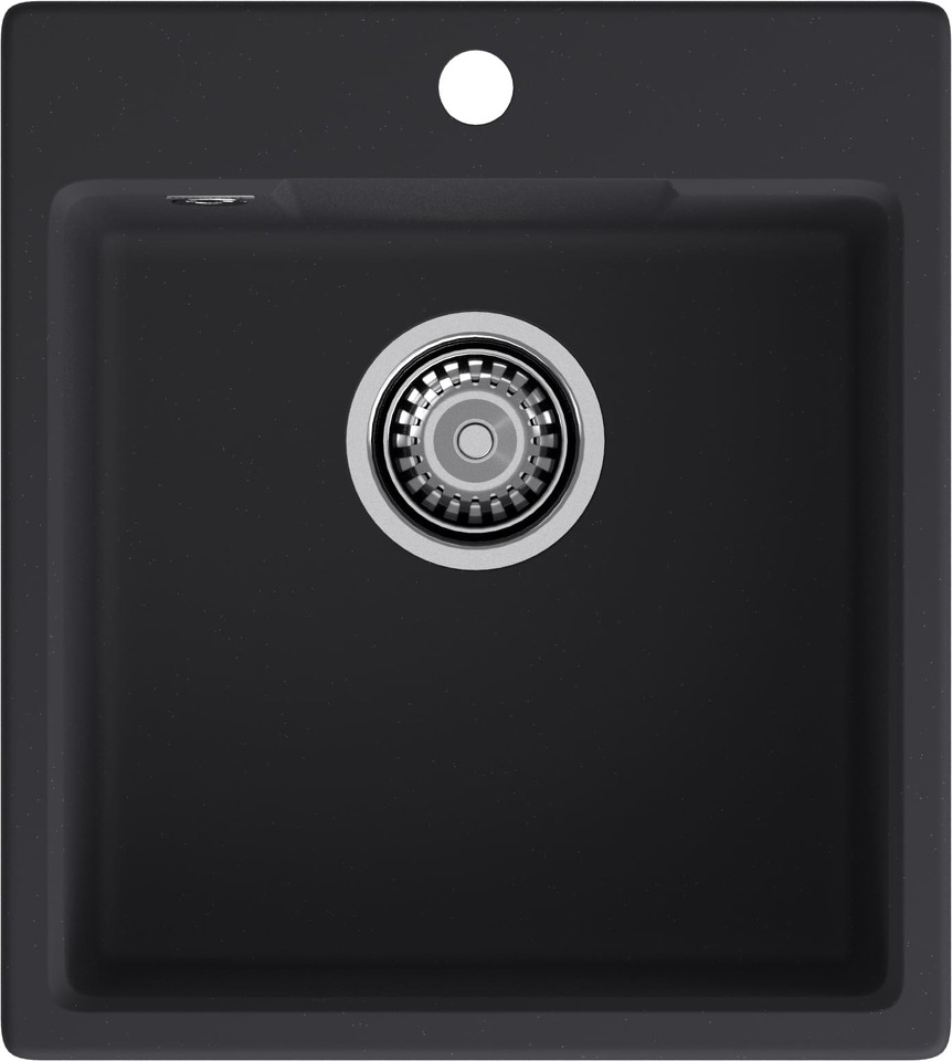 Фото Кварцевая мойка GranFest GF-URBAN 644 Черный