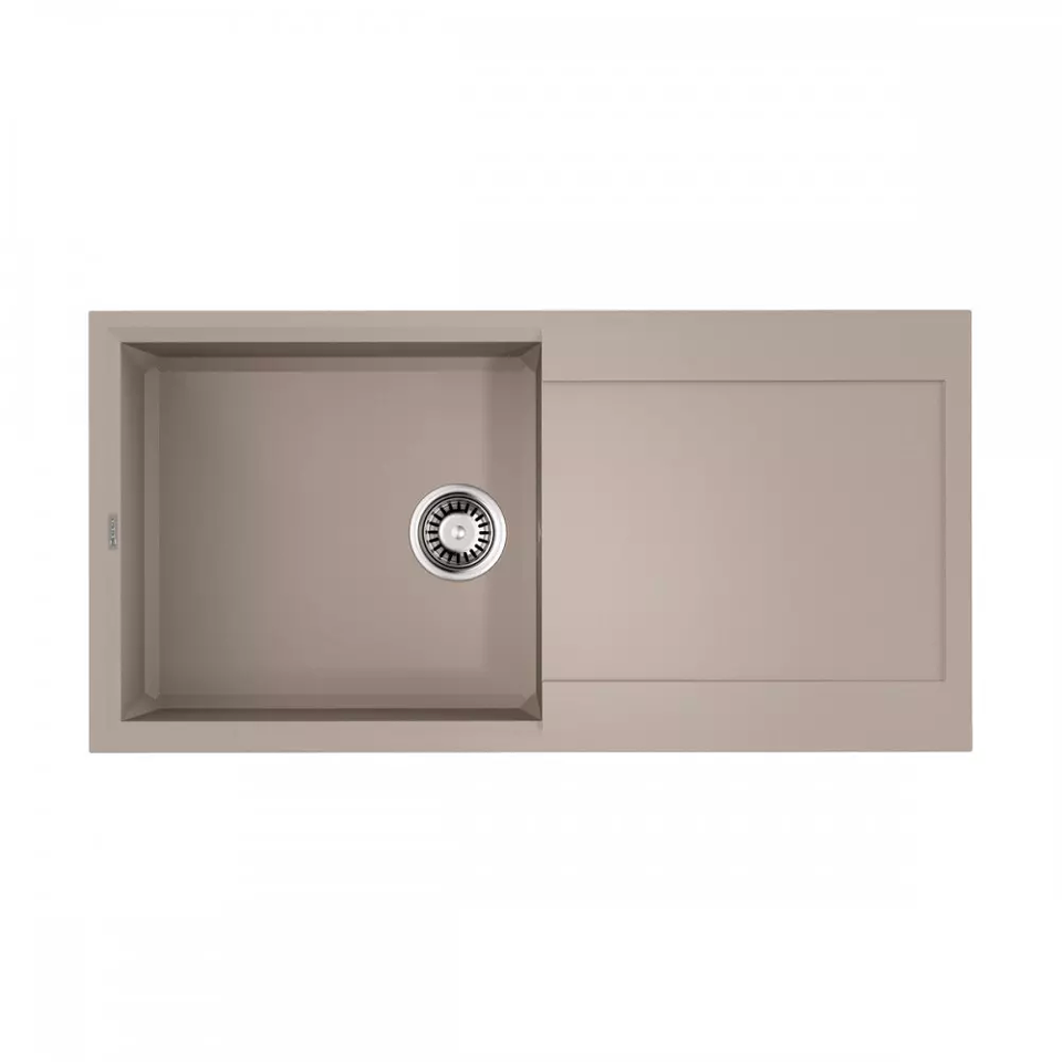 Фото Гранитная мойка Omoikiri Sakaime 100-SA Tetogranit/бежевый