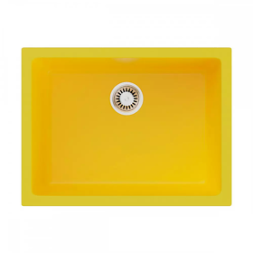 Картинка Omoikiri Okinoshima 61-U/I-SL Matt Natceramic/sicilian lemon матовый