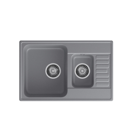 Картинка Lex ST. MORITZ 740 DEEP GREY кварцевая мойка