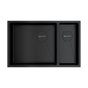 Картинка Omoikiri Taki 69-2-U/IF-L Side-GB нерж. сталь/графит