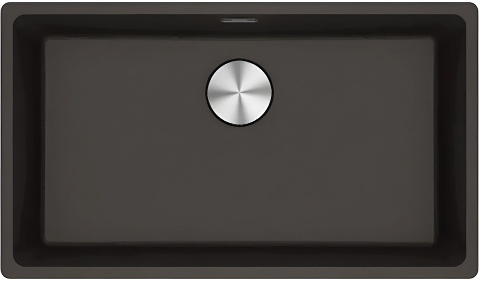 Фото Гранитная мойка Franke Мойка MRG 110-72 грифельный серый стоп-вентиль