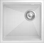 Превью картинка Гранитная мойка Rivelato LINO 454-R 1-чаш 450*440 brina #1