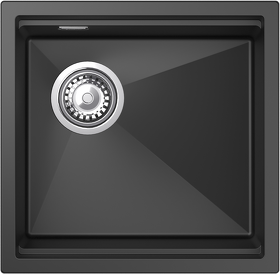 Картинка Rivelato LINO 454-L 1-чаш 450*440 antracite