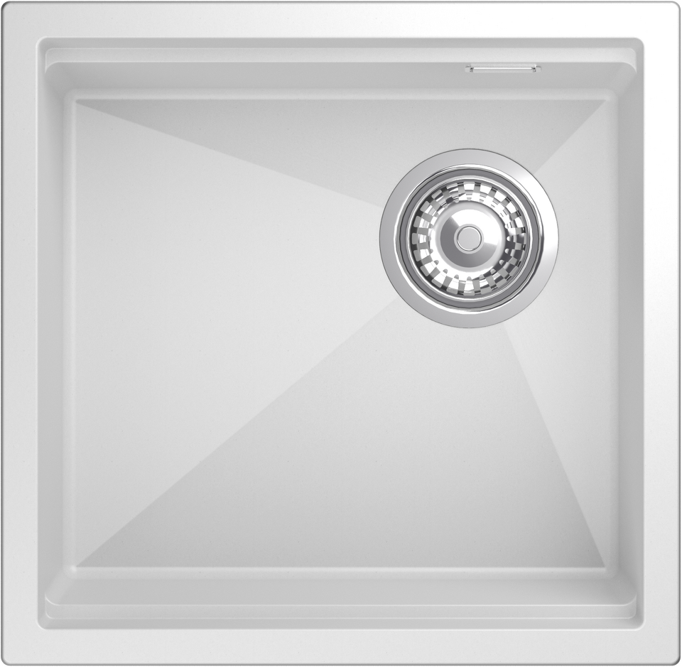 Фото Гранитная мойка Rivelato LINO 454-R 1-чаш 450*440 brina