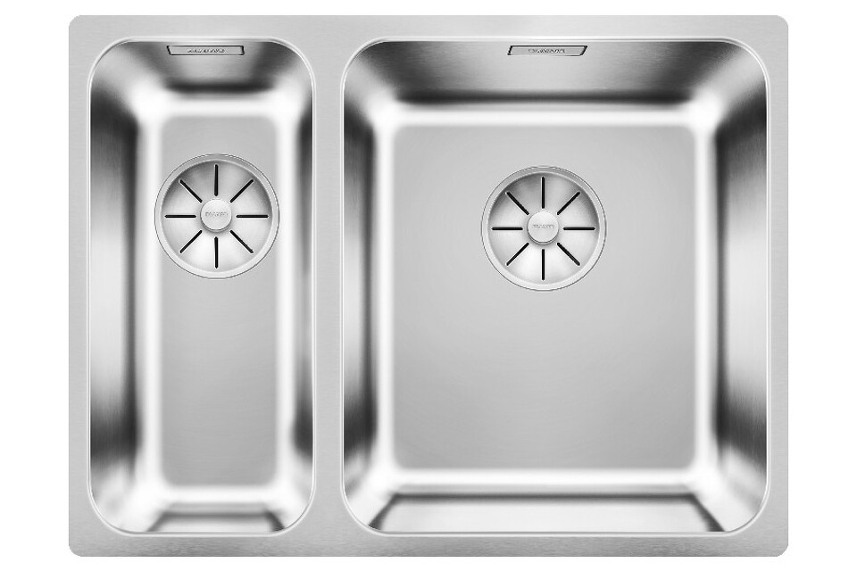 Фото Металлическая мойка Blanсo SOLIS 340/180-IF чаша справа нерж.сталь полированная с отв. арм. InFino®