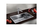 Превью картинка Металлическая мойка Blanсo ANDANO 700-IF нерж.сталь зеркальная полировка с отв. арм. InFino #3