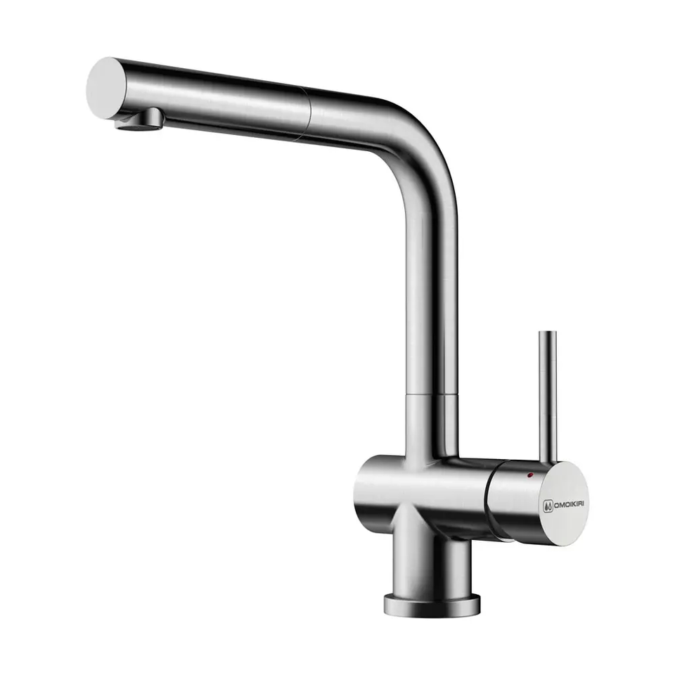 Фото Смеситель для кухни Omoikiri Koriyama-SB BN нерж. сталь/нержавеющая сталь