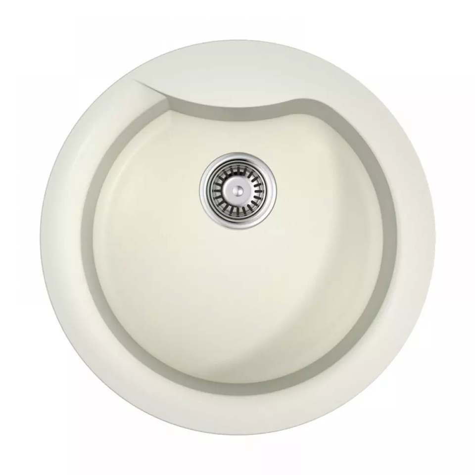 Фото Гранитная мойка Omoikiri Yasugata 48R-WH Tetogranit/белый