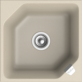 Картинка Rivelato LOCUS 50 1-чаш 500*500 beige scuro