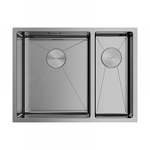 Превью картинка Металлическая мойка Omoikiri Taki 58-2-U/IF-L-IN нерж. сталь/нержавеющая сталь #1