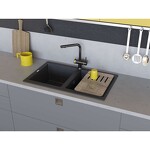 Превью картинка Смеситель для кухни Omoikiri Hotaru-GB латунь/графит #2