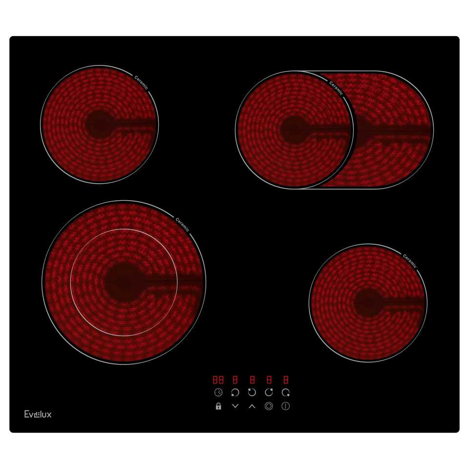 Фото Электрическая варочная панель Evelux HEV 642 B