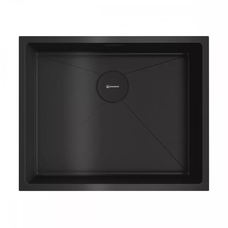 Фото Металлическая мойка Omoikiri Taki 54-U/IF-GB нерж. сталь/графит