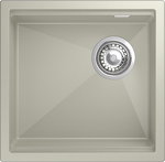 Превью картинка Гранитная мойка Rivelato LINO 454-R 1-чаш 450*440 topazio #1