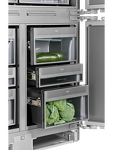 Превью картинка  Холодильник side by side HIBERG S-RFQ 800 B inverter #15