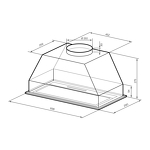 Превью картинка Полновстраиваемая вытяжка Lex HYPER 900 GS Inverter GR воздухоочиститель #2
