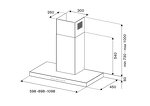 Превью картинка Т-образная вытяжка  Bertazzoni KT90P1NEV #3