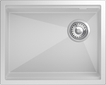 Превью картинка Гранитная мойка Rivelato LINO 554-R 1-чаш 550*440 brina #1