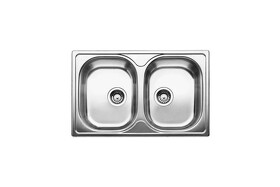 Картинка Blanсo TIPO 8 Compact нерж. сталь матовая