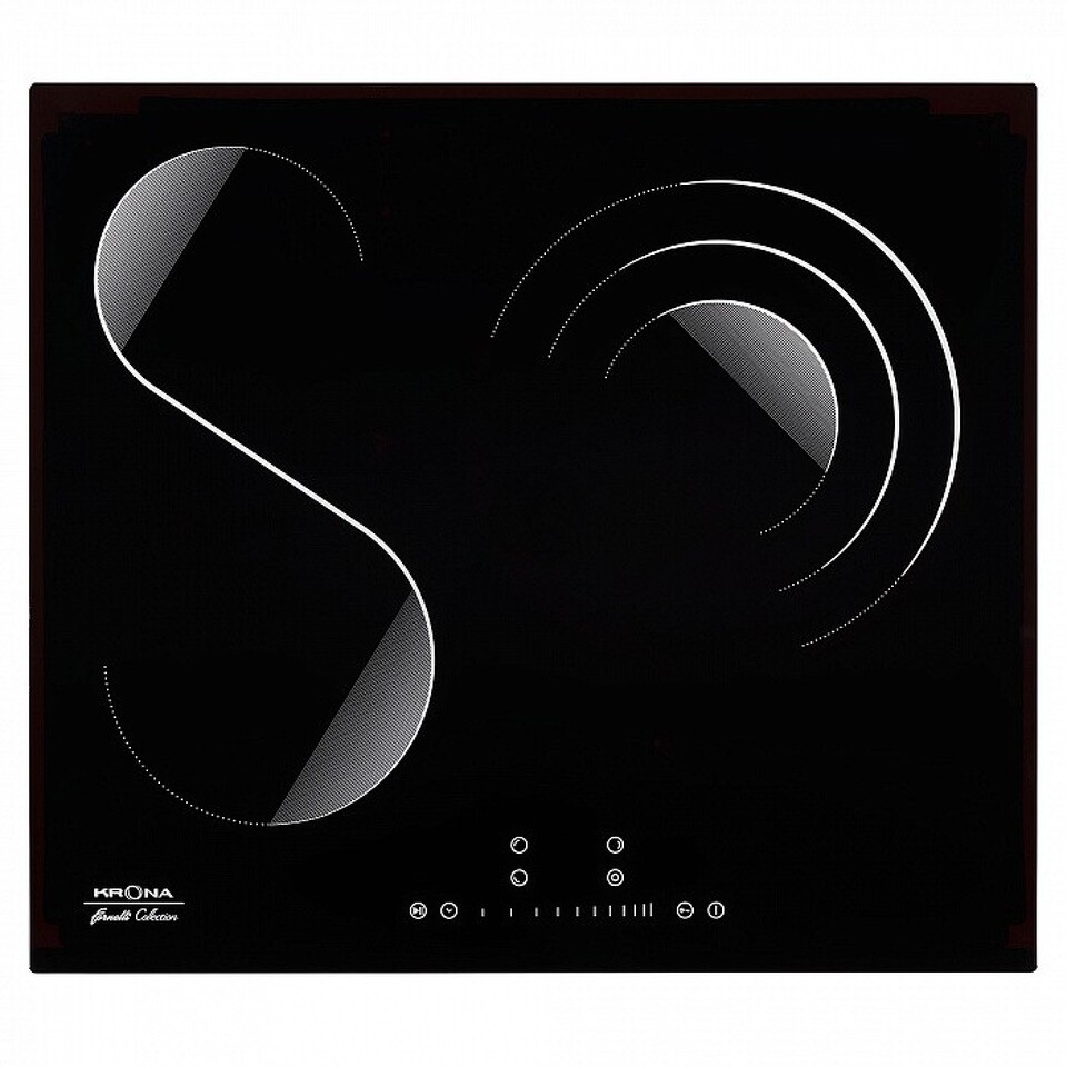 Фото Электрическая варочная панель KRONA TERZO 60 BL электрическая варочная поверхность (независимая)
