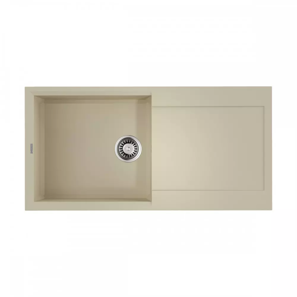 Фото Гранитная мойка Omoikiri Sakaime 100-BE Tetogranit/ваниль