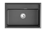 Превью картинка Кварцевая мойка GRANULA 7301i, ШВАРЦ #2