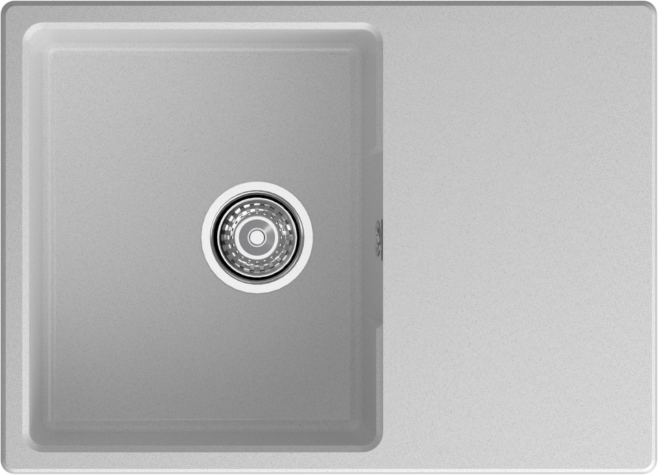 Фото Кварцевая мойка GranFest GF-URBAN 668L Серый