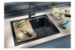 Превью картинка Гранитная мойка Blanсo NAYA 6 SILGRANIT антрацит #5