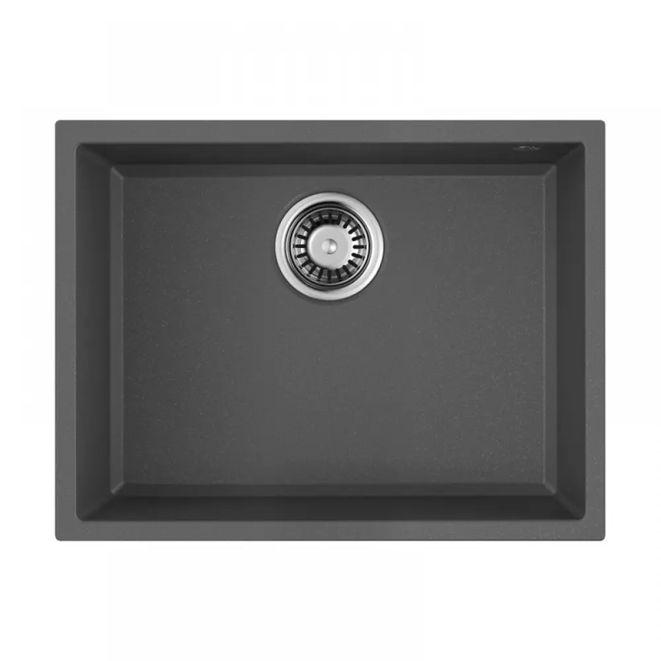 Фото Гранитная мойка Omoikiri Tedori 54-U-PL Tetogranit/платина