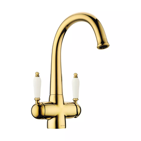 Картинка Omoikiri Okinawa 2-G латунь/золото