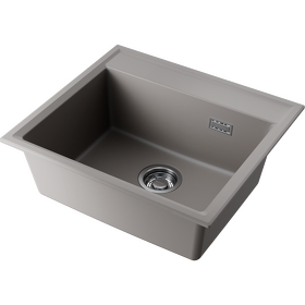 Картинка Omoikiri Daisen 57-GR Artgranit/leningrad grey