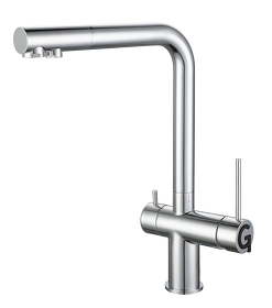 Картинка Rivelato Lugano Г-обр. с краном питьевой воды D-35мм cromo