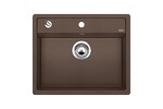 Превью картинка Гранитная мойка Blanсo DALAGO 6 SILGRANIT PuraDur кофе с клапаном-автоматом #1