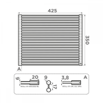 Превью картинка Ролл-мат Omoikiri ROLL-01-Silicone-BL #2