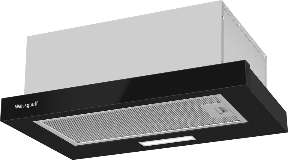 Фото Встраиваемая вытяжка Weissgauff TEL 500 Black Glass