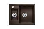 Превью картинка Гранитная мойка Blanсo METRA 6 SILGRANIT PuraDur кофе с клапаном-автоматом #1