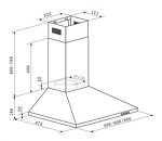 Превью картинка Купольная вытяжка Weissgauff Zosma 50 PB BL #13